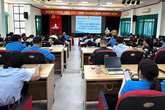 Nâng cao nghiệp vụ kiểm tra, giám sát Công đoàn từ cơ sở