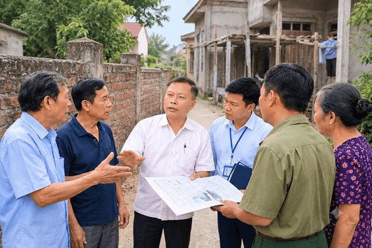 Hoà giải viên nói lý - tình, anh em nhường nhau bức tường chung