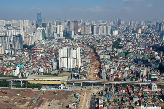 Đại công trường Vành đai 2,5 chạy đua từng ngày để thông xe kỹ thuật vào dịp 10-10