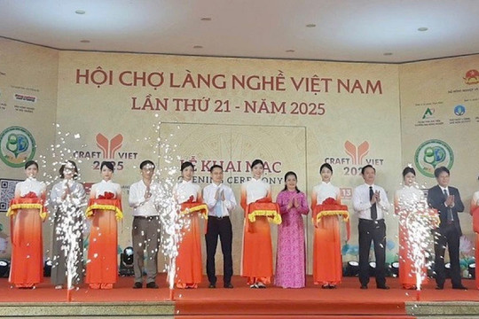 18 tỉnh, thành phố tham gia Hội chợ Làng nghề Việt Nam lần thứ 22