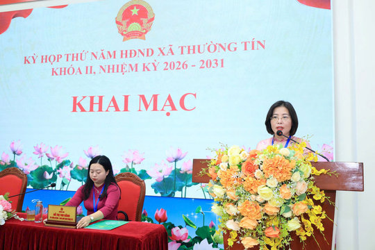 HĐND xã Thường Tín quyết định nhiều nội dung quan trọng tại Kỳ họp thứ 5
