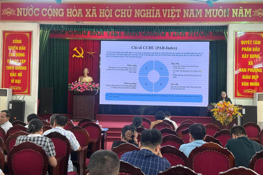 Xã Đan Phượng hướng tới nâng cao chất lượng giải quyết thủ tục hành chính