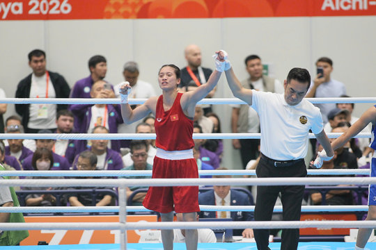 Võ sĩ Nguyễn Thị Tâm hạ nhà vô địch thế giới, vào chung kết ASIAD 20