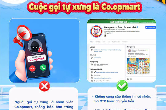 Nhận diện chiêu trò lừa đảo núp bóng thương hiệu Co.opmart