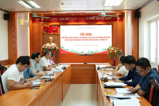 Gỡ từng vướng mắc, tạo đồng thuận trong giải phóng mặt bằng