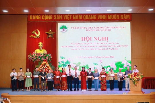 Phường Thanh Xuân chăm lo đời sống, phát huy vai trò người cao tuổi
