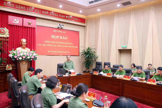 Bộ Công an thông tin 5 nhóm kết quả đạt được trong Quý III năm 2026
