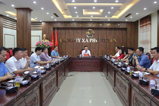 Xã Phú Xuyên: Quyết liệt giải phóng mặt bằng Dự án Trục không gian Quốc lộ 1A
