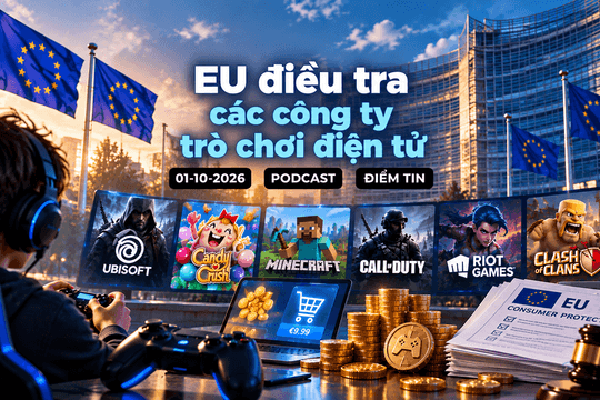 [PODCAST] Tin tức thế giới ngày 1-10: EU điều tra các công ty trò chơi điện tử