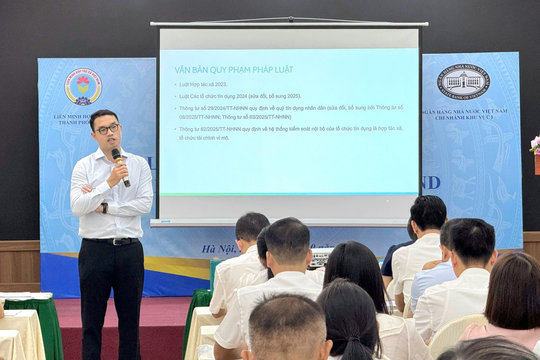 Bồi dưỡng nghiệp vụ cho gần 100 giám đốc, phó giám đốc Quỹ tín dụng nhân dân