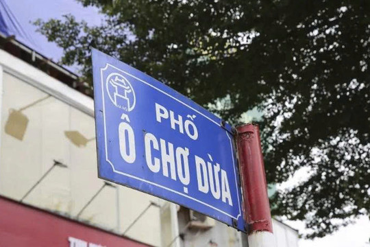 Hà Nội mở rộng mặt đường Ô Chợ Dừa, tổ chức 3 làn xe mỗi chiều