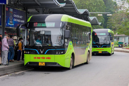 Hà Nội: Khẩn trương hoàn thiện phương án buýt điện Gia Lâm - Hưng Yên