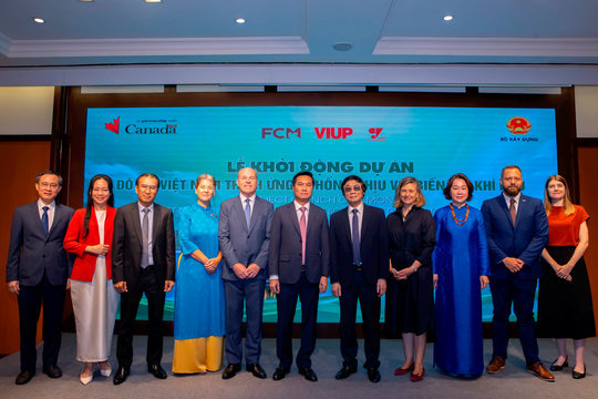 Canada hỗ trợ Việt Nam bổ sung hạ tầng đô thị thích ứng khí hậu