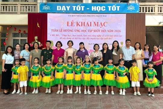 Phường Bạch Mai lan tỏa tinh thần học tập suốt đời