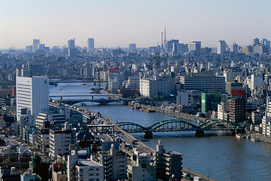 Sông Sumida – dòng chảy trong cấu trúc đô thị Tokyo