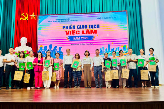 Đòn bẩy tín dụng chính sách: Tăng sinh kế, trợ lực thị trường lao động Thủ đô