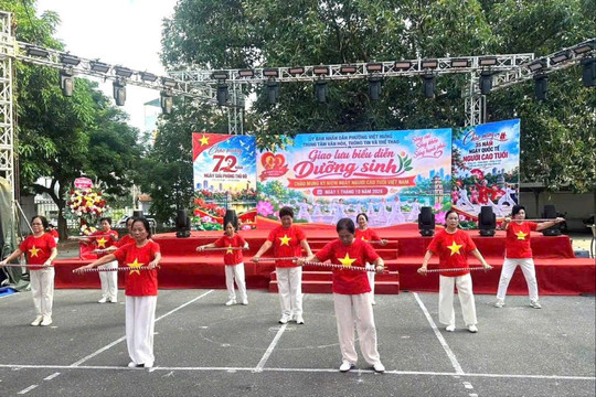 Phường Việt Hưng: Sôi nổi chuỗi hoạt động chào mừng 72 năm Ngày Giải phóng Thủ đô