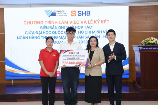 Một lá thư, một ước mơ và hành trình SHB nâng bước đến trường