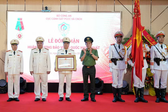 Hành trình 65 năm đầy tự hào của lực lượng cảnh sát PCCC và CNCH