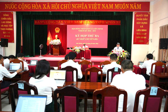 Xã Liên Minh tổ chức lại các phòng chuyên môn thuộc UBND