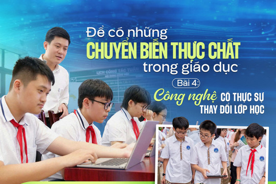 Bài 4: Công nghệ có thực sự thay đổi lớp học?