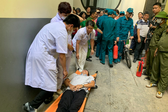 Người dân phường Ba Đình chủ động trong công tác PCCC và CNCH