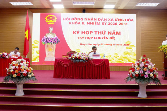 Xã Ứng Hòa: Kiện toàn tổ chức bộ máy, tạo động lực thúc đẩy phát triển kinh tế - xã hội