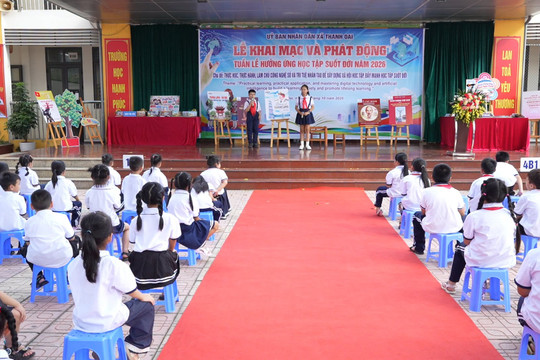 Xã Thanh Oai phát động Tuần lễ hưởng ứng học tập suốt đời