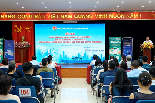 Phường Láng: Gỡ vướng chuyển đổi số cho doanh nghiệp nhỏ và vừa