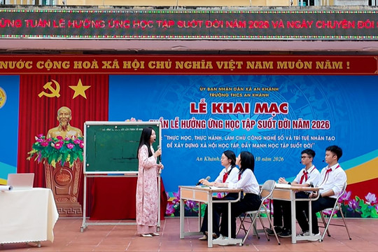 Xã An Khánh gắn học tập suốt đời với làm chủ công nghệ số