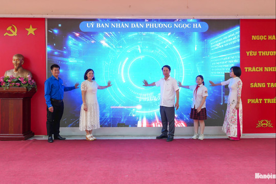 Phường Ngọc Hà lan tỏa tinh thần học tập suốt đời trong thời đại số