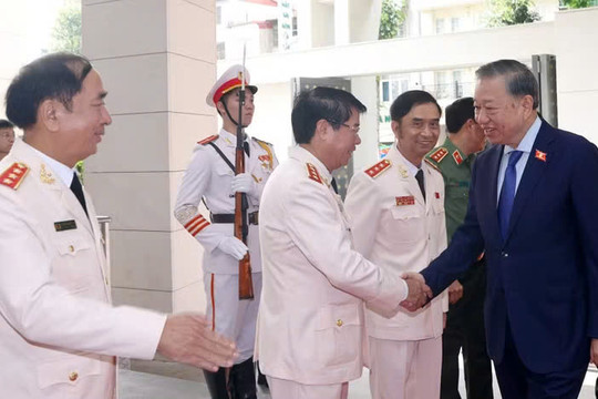 Tổng Bí thư, Chủ tịch nước Tô Lâm dự Đại hội Hội Cựu Công an nhân dân Việt Nam lần thứ II