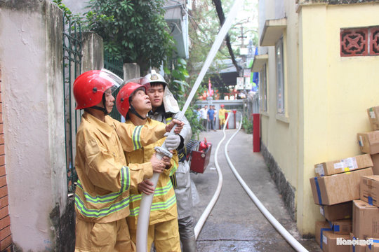 Phường Ngọc Hà nâng cao kỹ năng phòng cháy từng khu dân cư