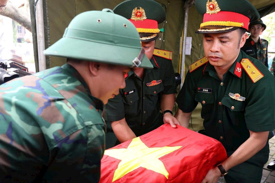 Thắp lên hy vọng đưa liệt sĩ đoàn tụ với gia đình