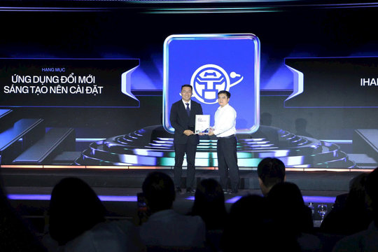 iHanoi dẫn đầu hạng mục "Ứng dụng đổi mới sáng tạo nên cài đặt”