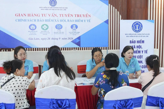 BHXH Hà Nội đẩy mạnh liên thông dữ liệu, nâng chất lượng phục vụ