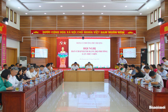 Phường Phú Thượng nâng cao trách nhiệm, quyết liệt hoàn thành nhiệm vụ năm 2026