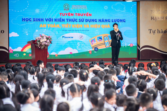 Trang bị kiến thức sử dụng năng lượng an toàn, tiết kiệm cho học sinh
