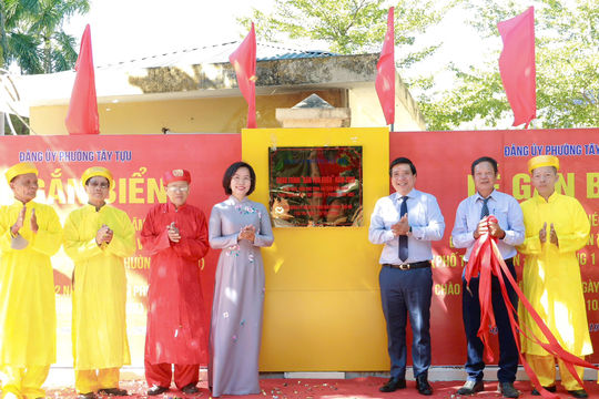 Dân vận khéo từ công trình “Điểm đưa, đón học sinh an toàn, văn minh”