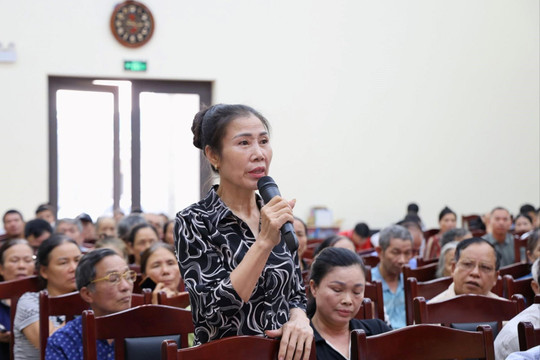 Người dân băn khoăn, chính quyền lắng nghe, "gỡ khó"
