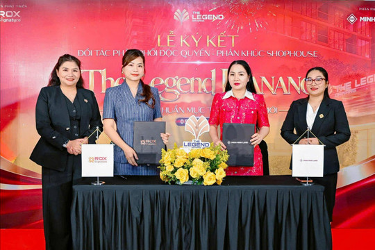 The Legend Danang đưa sản phẩm shop và thương mại dịch vụ khối đế vào thị trường, đón dư địa thương mại mới tại Đà Nẵng