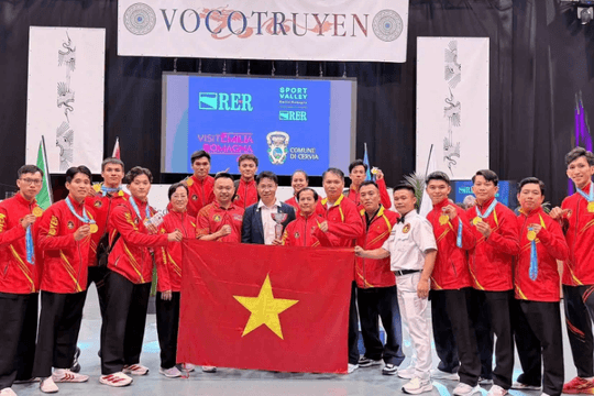 Võ cổ truyền Việt Nam khẳng định vị thế hàng đầu thế giới