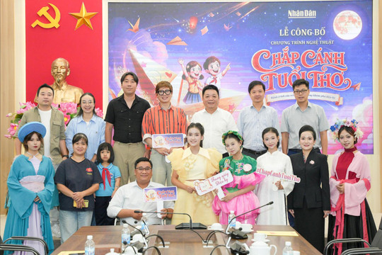 Chương trình “Chắp cánh tuổi thơ”: Không gian nghệ thuật cho thiếu nhi vào ngày 10-10