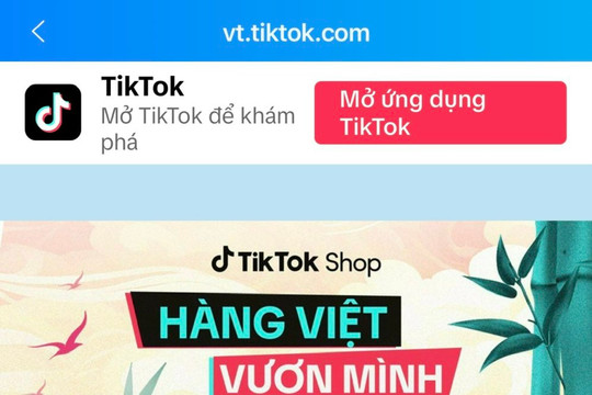 Sản phẩm OCOP Hà Nội có kênh TikTok riêng