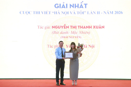 Cuộc thi viết “Hà Nội & Tôi” lần thứ II: Góc nhìn đa chiều về chuyện làng, chuyện phố Hà Nội