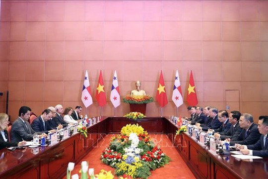 Thúc đẩy quan hệ Việt Nam - Panama phát triển ngày càng thực chất, hiệu quả và bền vững