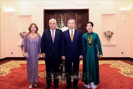 Toàn văn Tuyên bố chung giữa nước CHXHCN Việt Nam và CH Panama nhân chuyến thăm của Tổng thống Jose Raul Mulino Quintero
