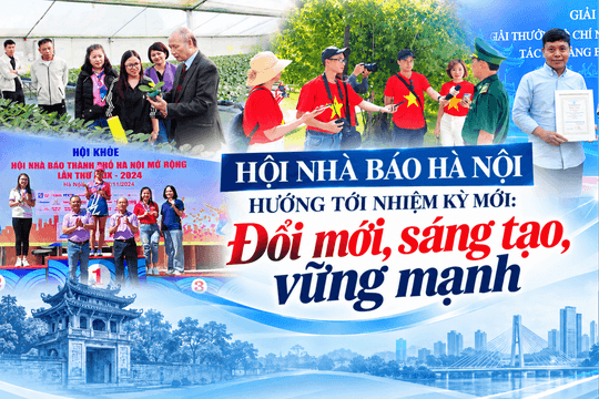 Hội Nhà báo Hà Nội hướng tới nhiệm kỳ mới: Đổi mới, sáng tạo, vững mạnh