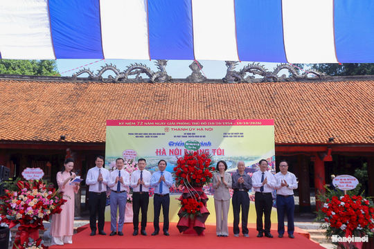 Toàn cảnh khai mạc triển lãm ảnh “Hà Nội trong tôi” năm 2026