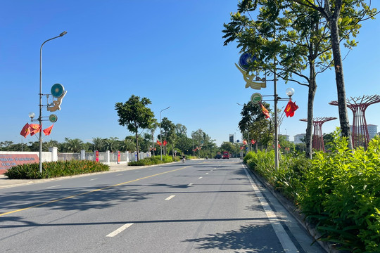 Gia Lâm bảo đảm vệ sinh môi trường, xây dựng cảnh quan xanh, sạch, đẹp